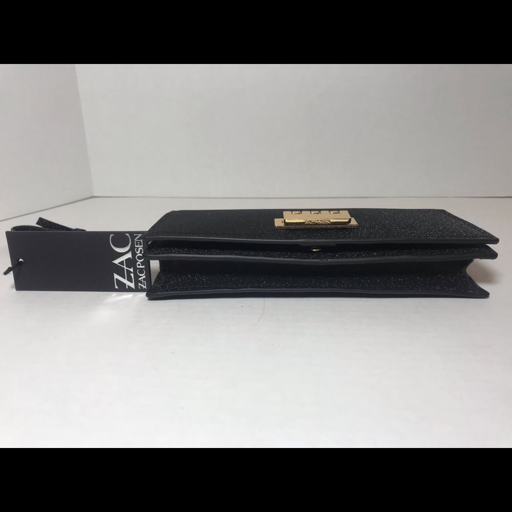 Zac Posen BNWT Glitter Earthette Wallet Wristlet Clutch GORGEOUS GIFT - Picture 8 of 8
